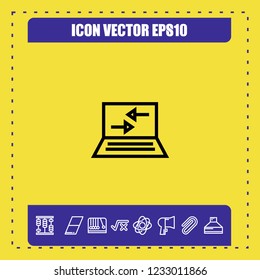 Notebook Icon vector