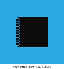 notebook icon vector