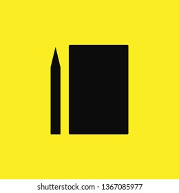 notebook icon vector