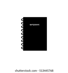 Notebook Icon Vector.