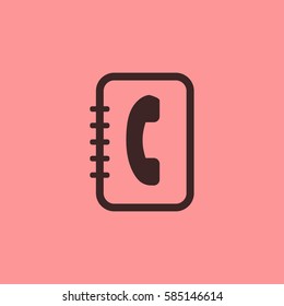 Notebook icon vector