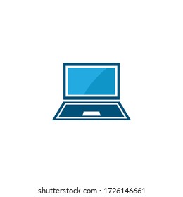 Notebook icon vector flat design