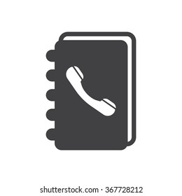 notebook Icon vector flat design