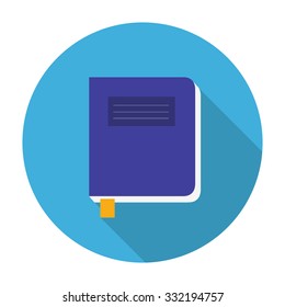 Notebook icon. Vector illustration
