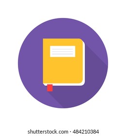 notebook icon. vector illustration