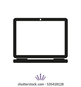 notebook, icon, vector illustration EPS 10