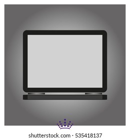 notebook, icon, vector illustration EPS 10