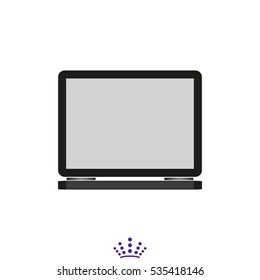notebook, icon, vector illustration EPS 10