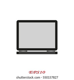 notebook, icon, vector illustration eps10