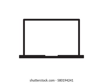 notebook, icon, vector illustration eps10