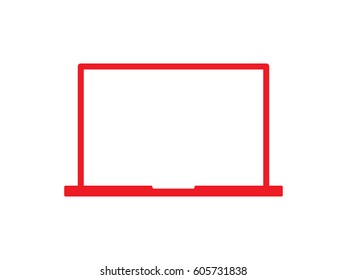 notebook, icon, vector illustration eps10