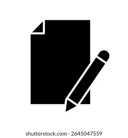 Notebook icon vector. Note illustration sign. Diary symbol. Copywriting web icon.