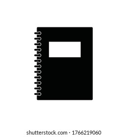 notebook icon vector sign symbol isolated