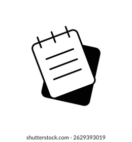 Notebook Icon vector stock illustration