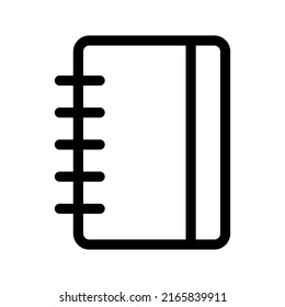 Notebook Icon Vector Symbol Design Illustration