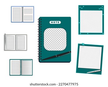 The notebook icon vector typically represents a digital version of a paper notebook or journal. The icon is often designed to look like a small, rectangular book with a spiral binding along the left s