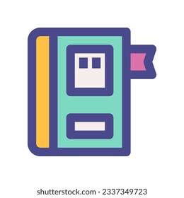 notebook icon for your website, mobile, presentation, and logo design.