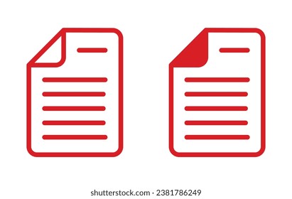 notebook icons, document, vector file