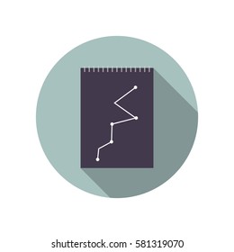 notebook icons vector