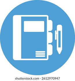 Notebook   illustration with isolated background 