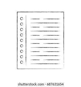 notebook leaf isolated icon