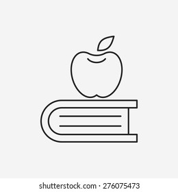 notebook line icon