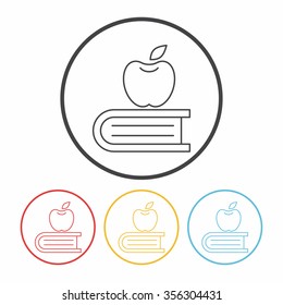notebook line icon