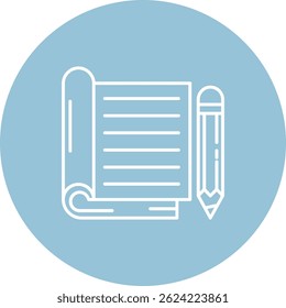Diseño de icono de Vector de línea de portátil