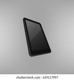Notebook in Mobile Phone, vector illustration