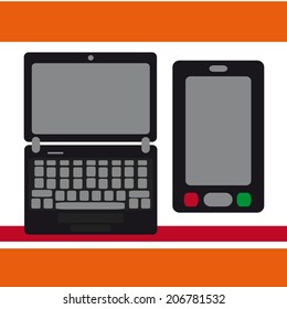 Notebook, Moblile phone