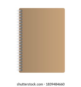diseño gráfico vectorial de icono aislado de marca de mockup de bloc de notas