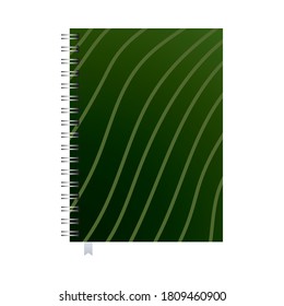 notebook and notepad with corporate designs vector illustration design