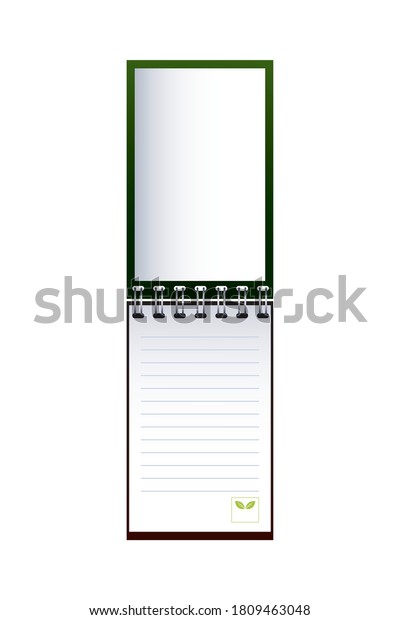 Notebook Notepad Corporate Designs Vector Illustration Stock Vector ...