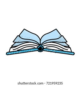 notebook object open with papers