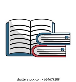 notebook open with books tool