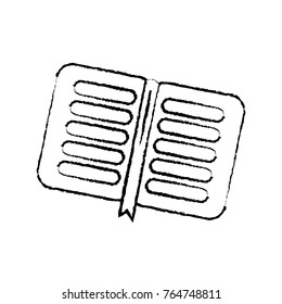 notebook open icon image 