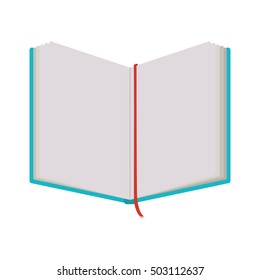 notebook open with tape separator