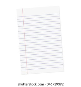 notebook paper