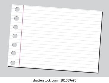 notebook paper background