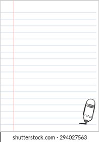 notebook paper background