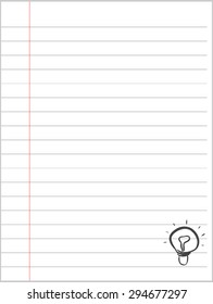notebook paper background