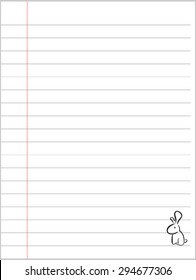 notebook paper background