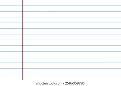 Notebook paper background, Blank loose leaf notebook paper.