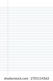 Fondo de papel de cuaderno. Papel de cuaderno forrado