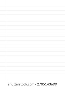 Notebook paper background. Lined notebook paper