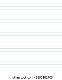 notebook paper background. lined paper. sheet of lined page. notebook paper texture.