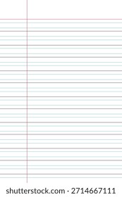 notebook paper design logo template