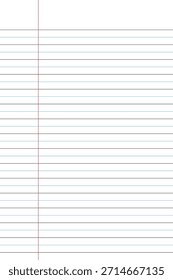 notebook paper design logo template