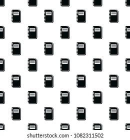 Notebook pattern vector seamless repeating for any web design