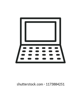 notebook pc vector icon